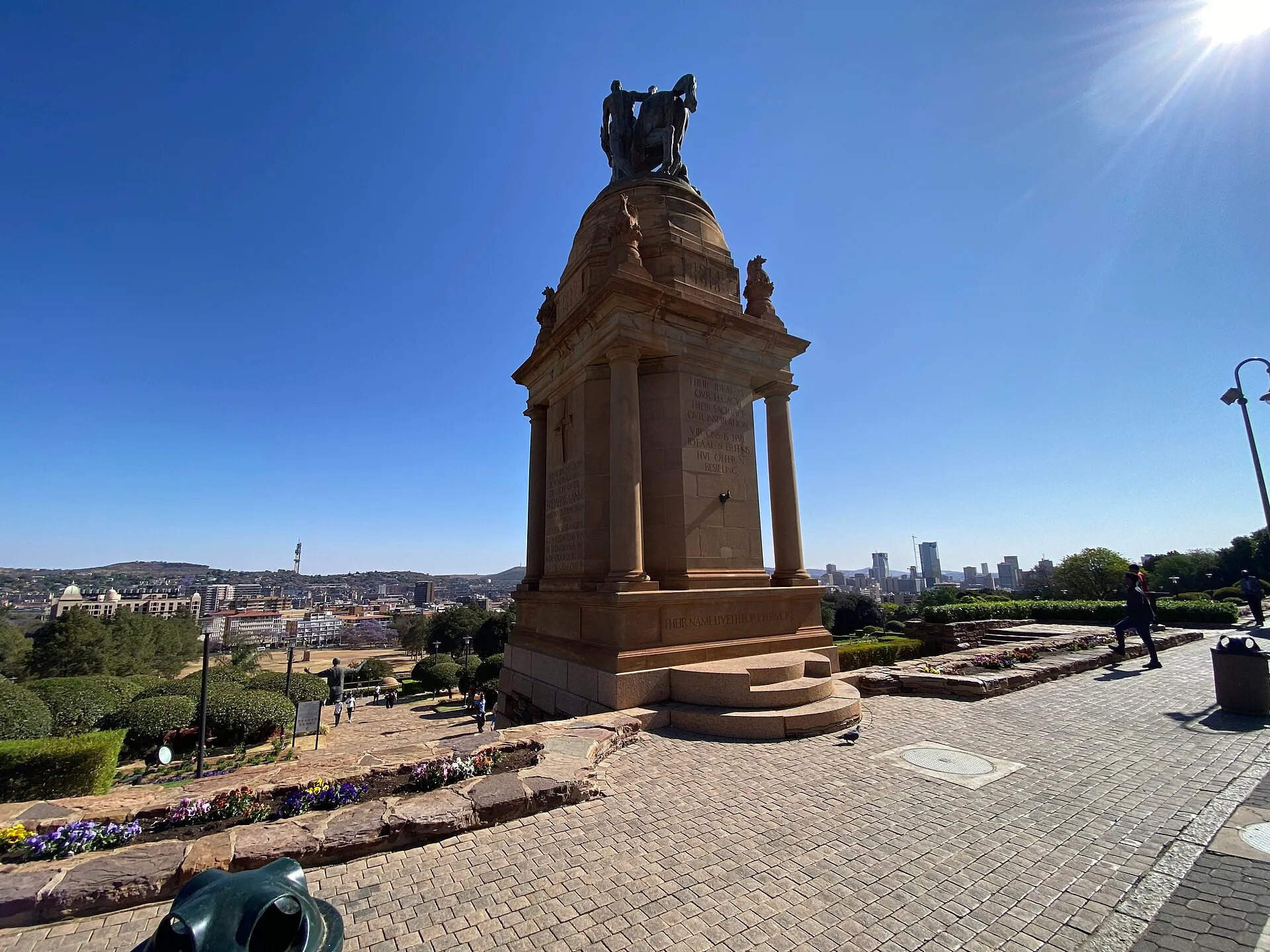 The Union Buildings, seat of South Africa's government, in Pretoria.