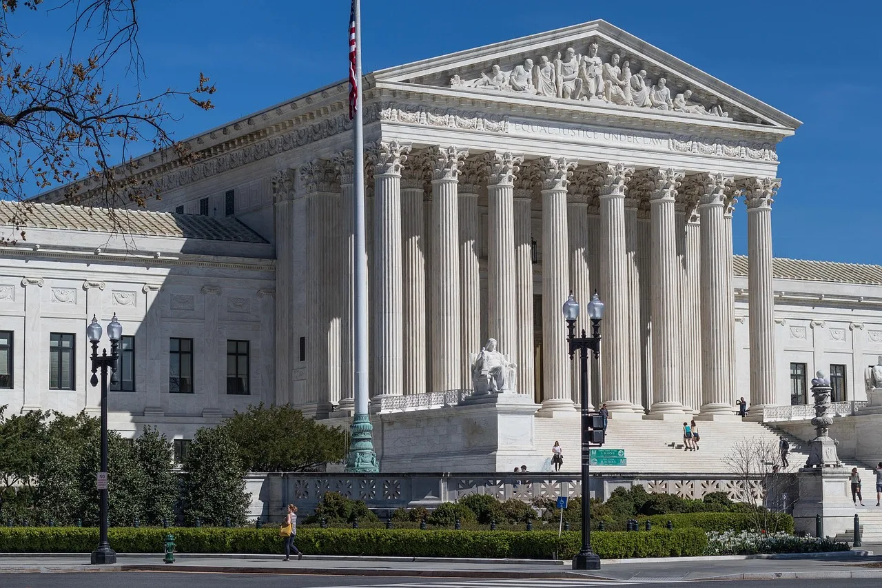 The U.S. Supreme Court building in Washington
